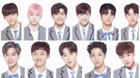 Para kontestan Produce 101 Season 2 yang debut sebagai Wanna One (Sumber: MNET)