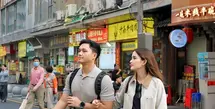 Sarah Menzel dan Azriel Hermansyah menghabiskan akhir tahun dengan liburan ke China [@ssarah_menzel]