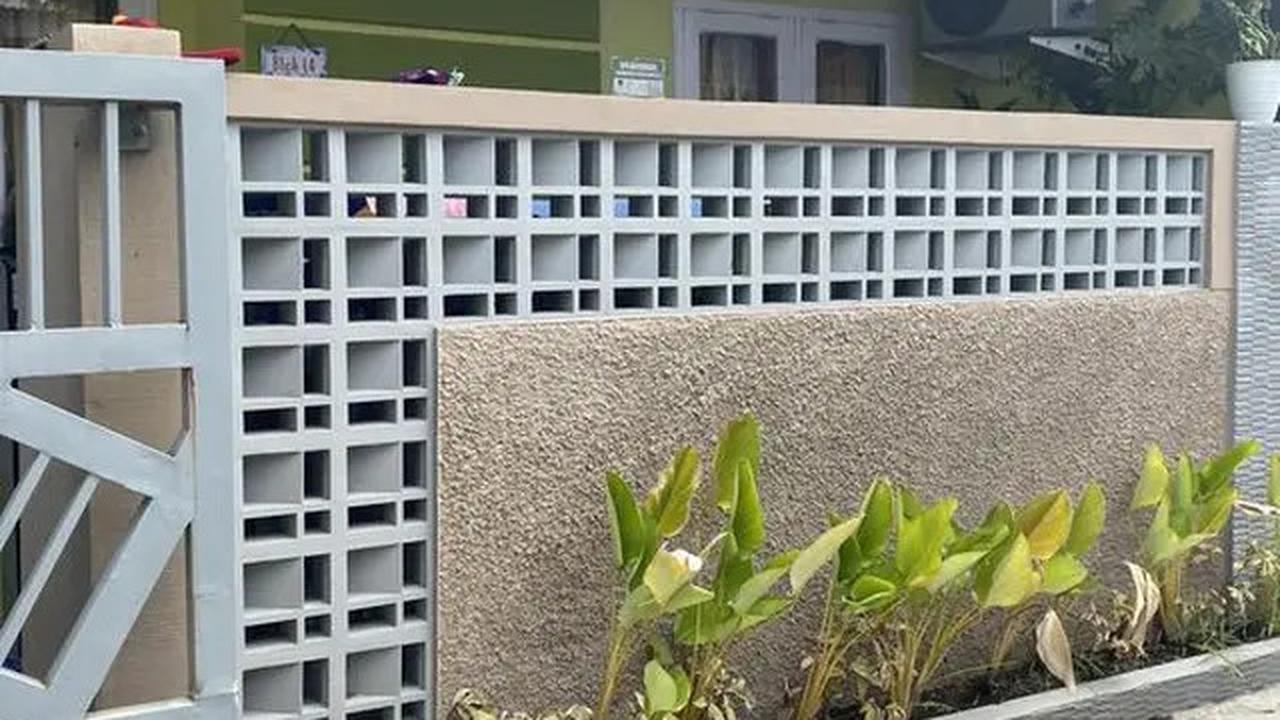 10 Desain Pagar Tembok Minimalis yang Unik dan Bikin Rumah Makin Estetik