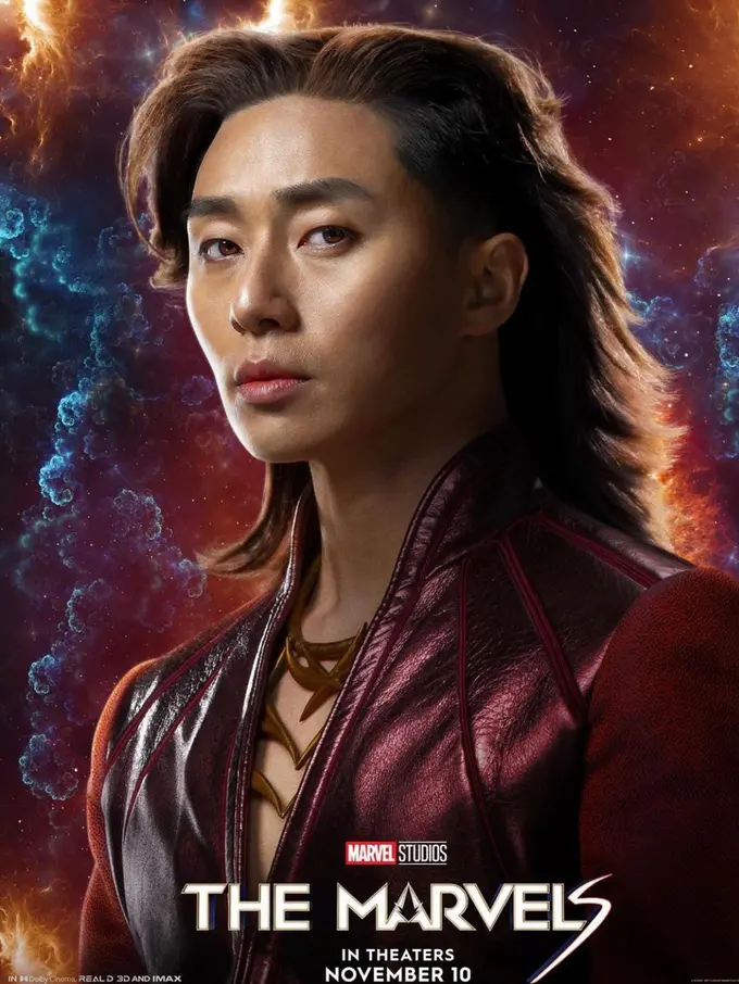 Park Seo Joon dengan perannya sebagai Pangeran Yan di The Marvels