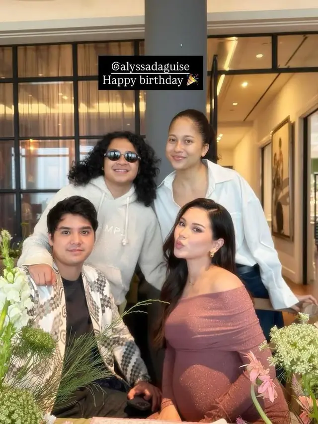 Gaya Couple Hadiri Pesta Ultah dan Baby Shower Alyssa Daguise, El Rumi-Syifa Hadju hingga Dul Jaelani-Tissa Biani