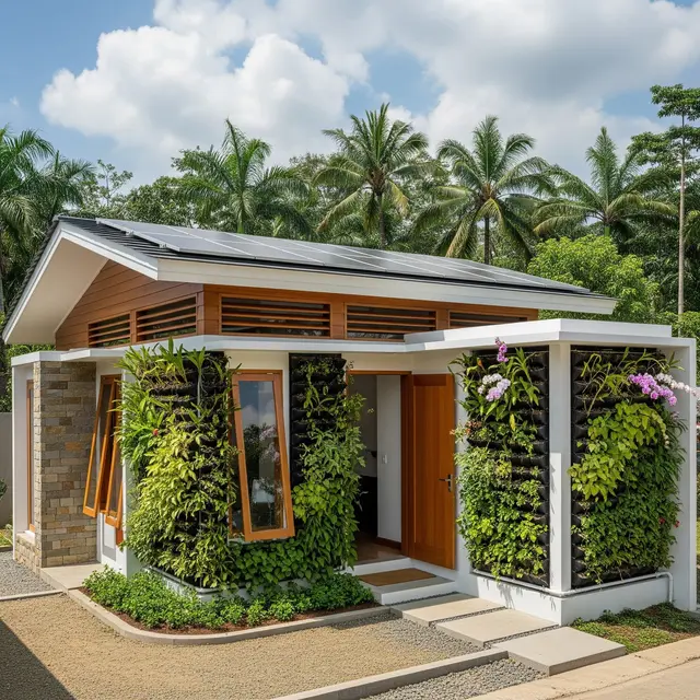 9 Inspirasi Rumah Kecil Hemat Energi dengan Ventilasi Alami, Desain Efisien Hunian Nyaman