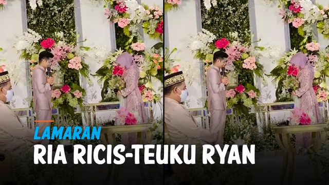 VIDEO: Ria Ricis Lamaran, Penampilannya Bikin Pangling
