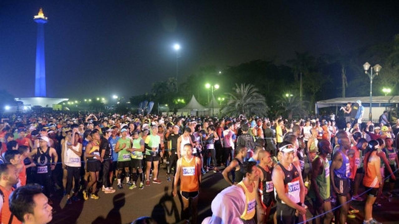 Begini ramainya Jakarta Marathon dengan 15.000 peserta