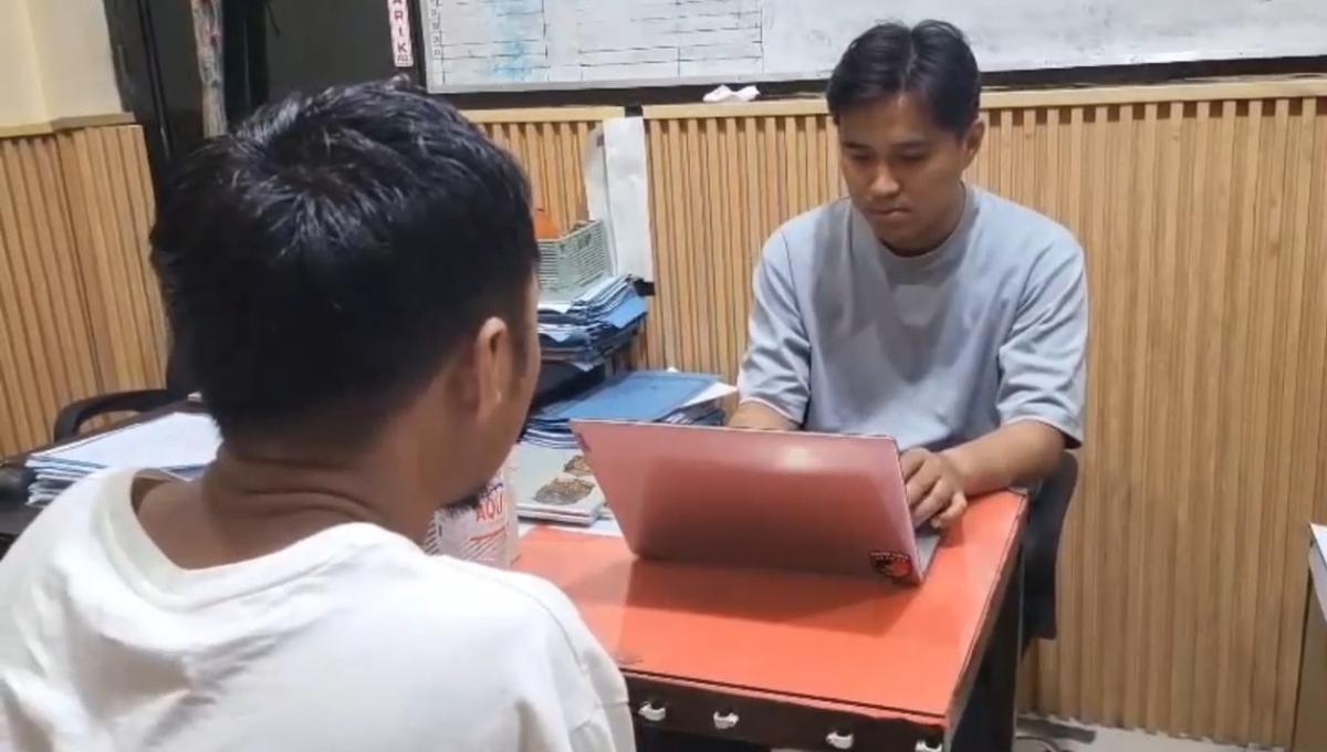 Polresta Gowa menangkap pelaku aborsi. (Istimewa).