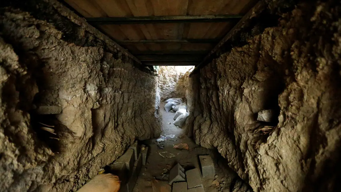 Terowongan ISIS di pinggiran Fallujah, Irak (Reuters)