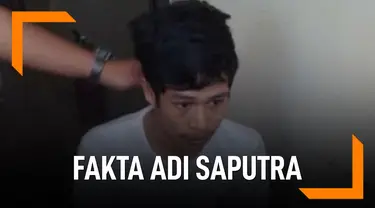 Adi Saputra Diamankan Polisi