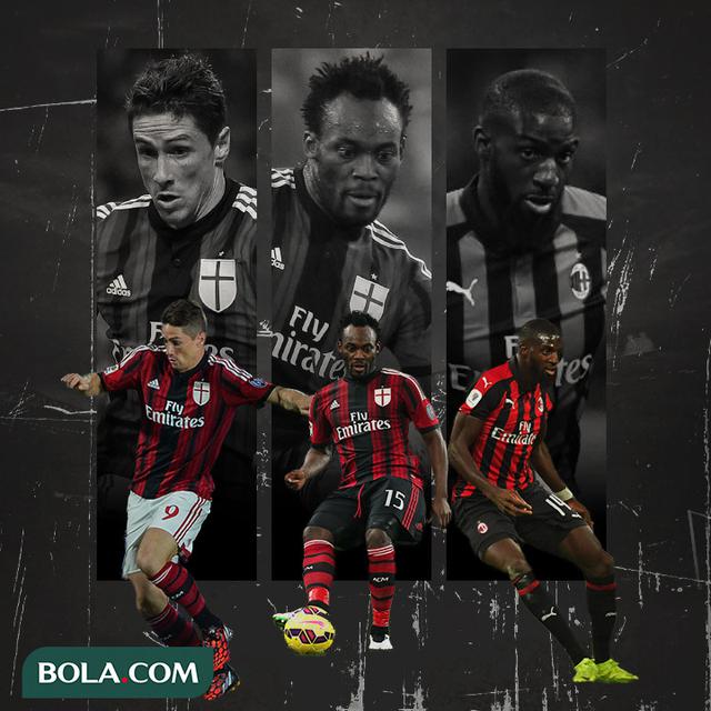 Fernando Torres, Michael Essien dan Tiemoue Bakayoko