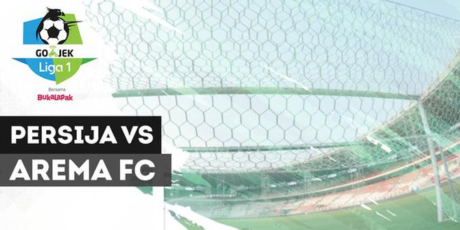 VIDEO: Highlights Liga 1 2018, Persija Jakarta Vs Arema FC 3-1