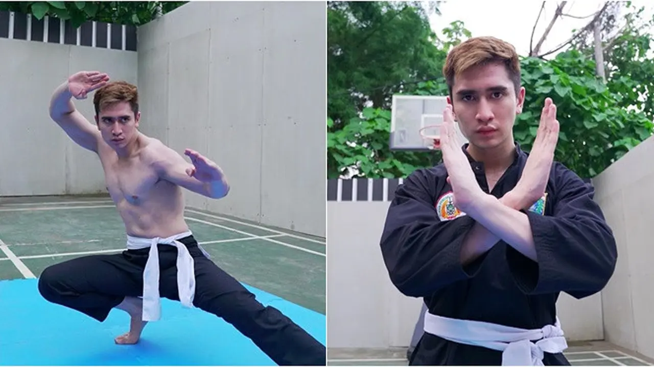 6 Potret Gaya Verrell Bramasta Latihan Pencak Silat, Curi Perhatian