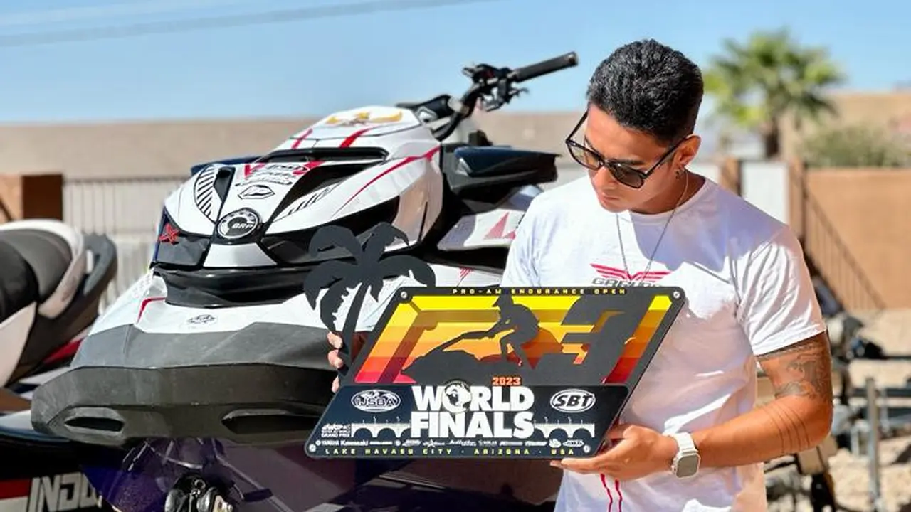 Aqsa Aswar Sukses Naik Podium di Kejuaraan Dunia Jetski 2023
