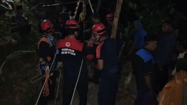 Petani di Kebumen meninggal di dalam sumur saat menolong anak kambing. (Foto: Liputan6.com/Humas Polres Kebumen)