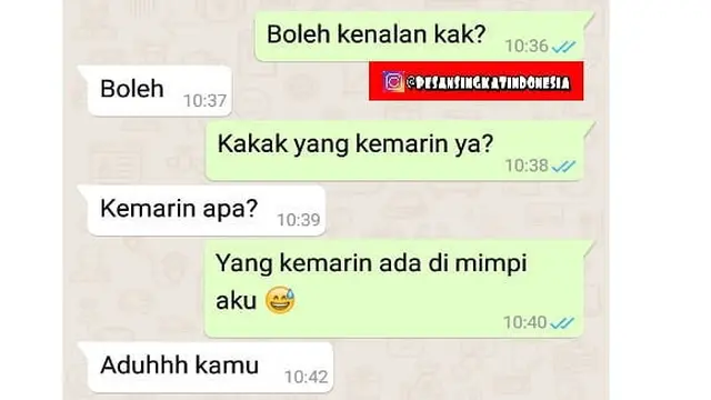 6 Chat Gombalan Netizen Ini Bikin Senyum-Senyum