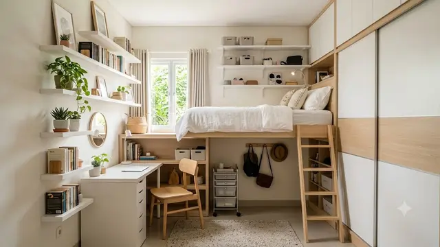Desain Kamar Tidur 2x3 Meter