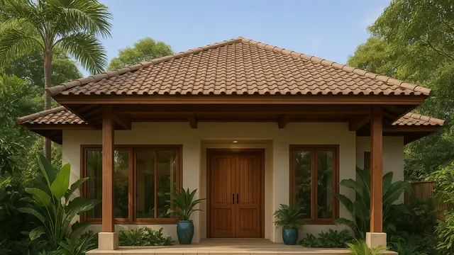 Rumah Sederhana 6x9 tapi Terlihat Mewah dengan Biaya Minim/ Image by AI