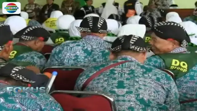 Tidak hanya saat berada di karantina, jemaah calon haji akan mengenakan blangkon hingga ke tanah suci.