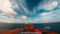 Sebuah video perjalanan kapal kargo ramai dibicarakan warganet. Rekaman ini, memperlihatkan perjalanan dari Laut Merah ke Hong Kong.