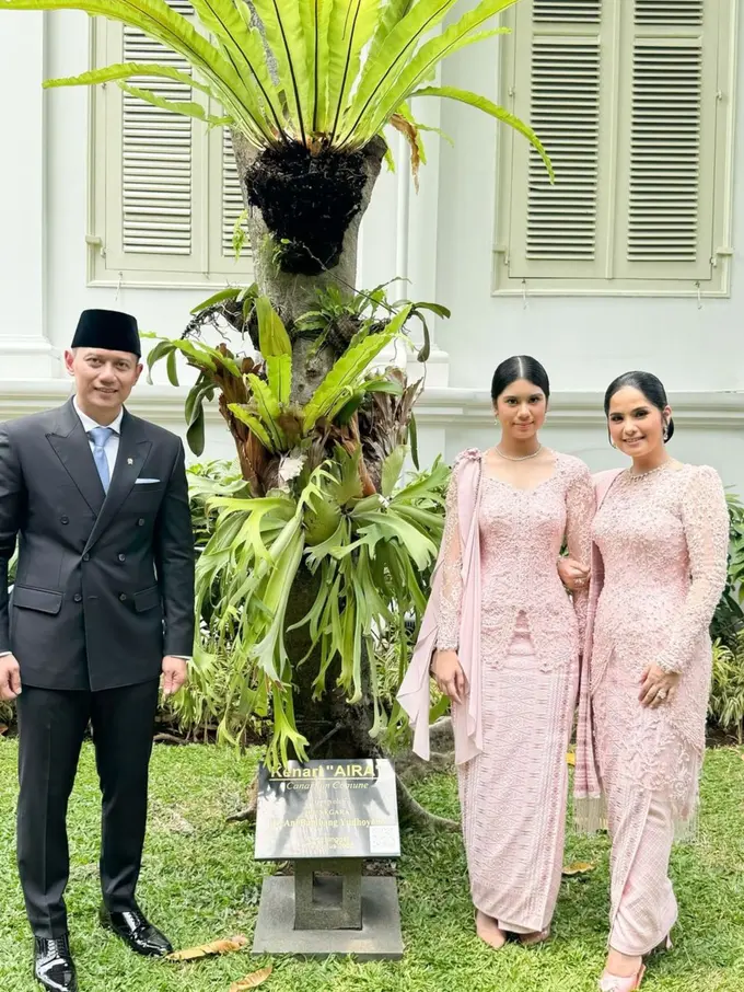 Agus Yudhoyono, Almira Tunggadewi Yudhoyono, dan Annisa Pohan (Instagram/@annisayudhoyono)