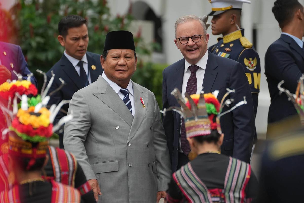 FOTO: Presiden Prabowo Terima PM Albanese di Istana Merdeka Perkuat Hubungan Indonesia Australia