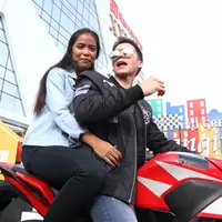 Bintang sinetron Anak Langit Stefan William turut hadir dalam acara meet and greet sinetron Anak Langit yang berlangsung di City Plaza Jatinegara Sabtu (24/3/2018). (Nurwahyunan/Bintang.com)