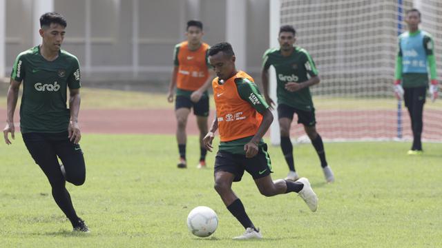 Pemain Timnas Indonesia U-22, Todd Rivaldo. (Bola.com/Vitalis Yogi Trisna)