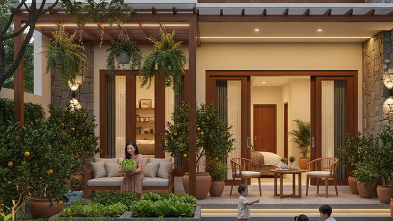 8 Desain Rumah Urban Farming yang Cocok untuk Ibu Rumah Tangga dan Keluarga