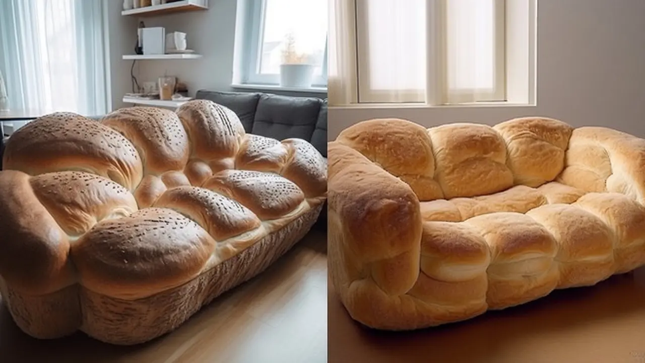 6 Desain Sofa Bentuk Roti Ini Unik Banget, Jadi Ingin Makan