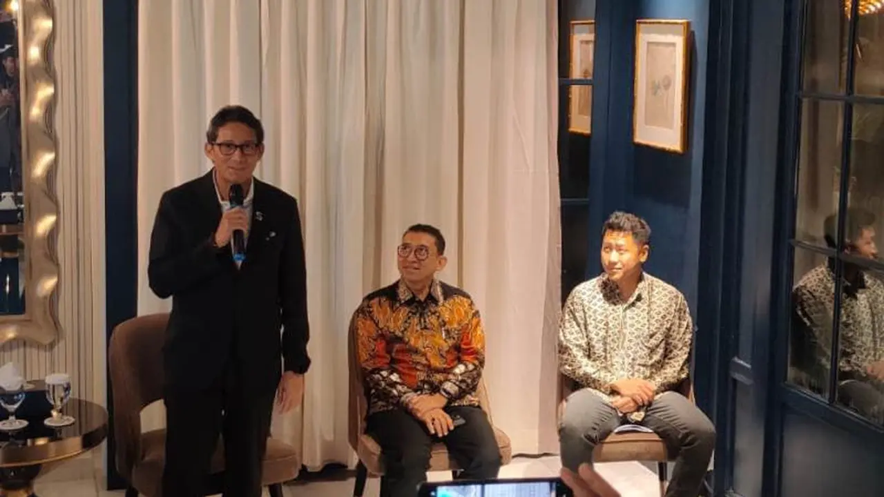Sandiaga Uno Ungkap Alasan Utama Berinvestasi di Bidang Film. (Liputan6.com/Henry)