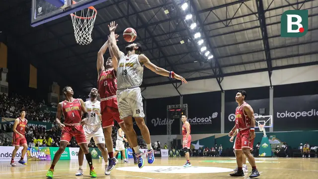 Foto: Keseruan Pertandingan IBL All Star 2022, Tim Putih Menang Tipis atas Tim Merah