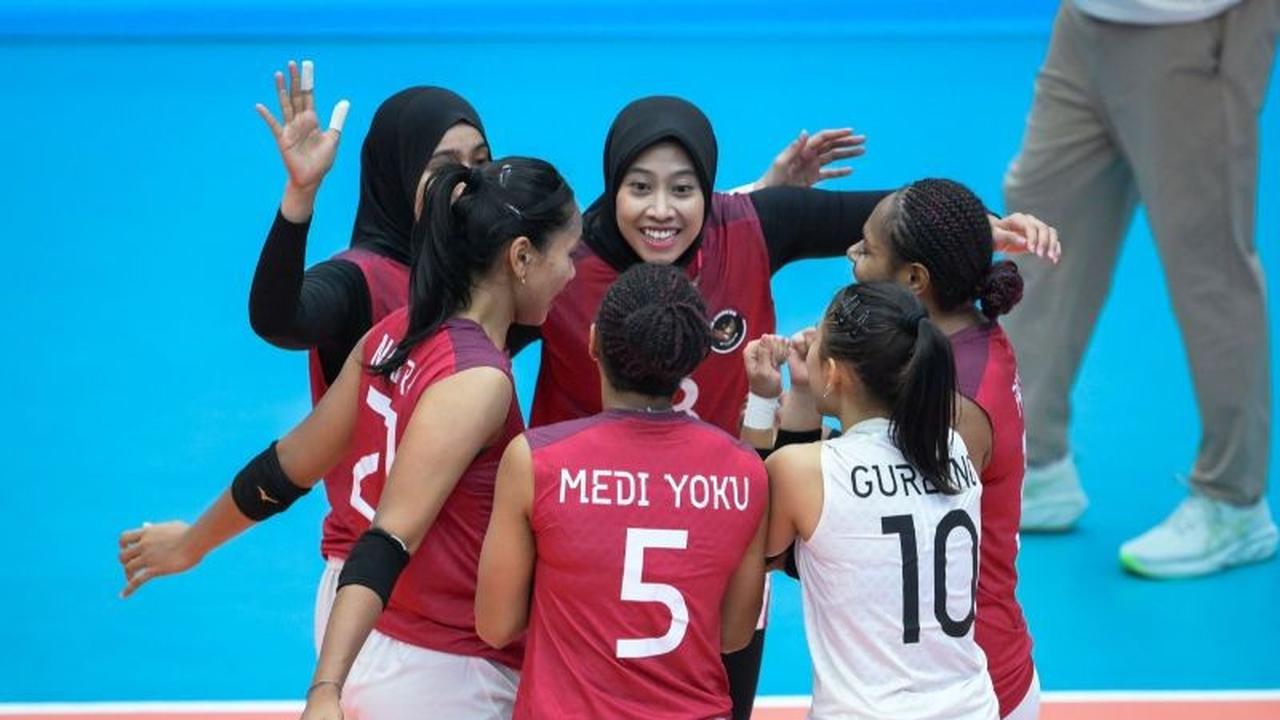 Langkah Timnas Voli Putri Indonesia Terhenti di Semifinal SEA Games Usai Dikalahkan Thailand 0-3