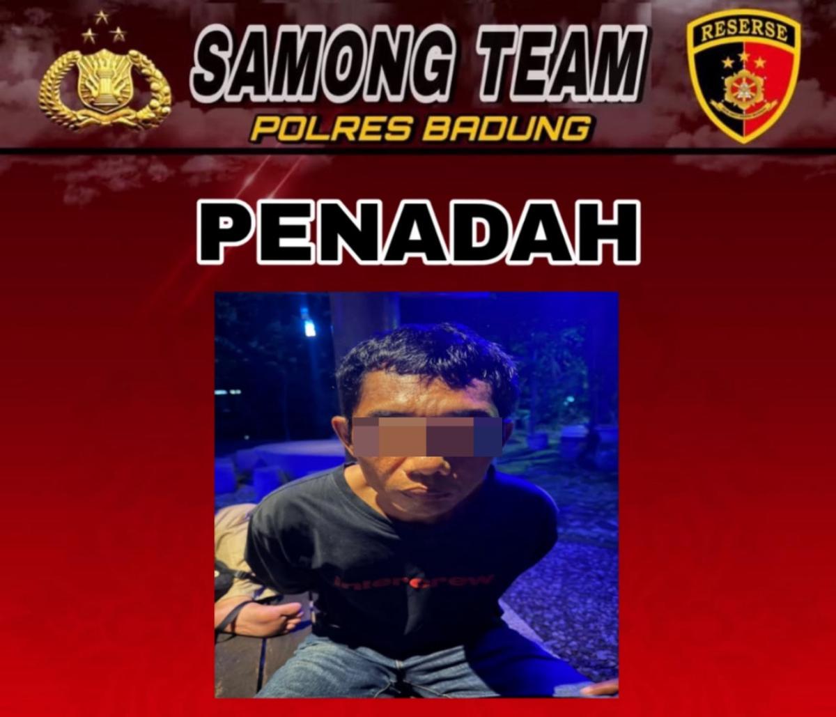 Penadah barang begal di Bali ditangkap. (dokumentasi Polres Badung).
