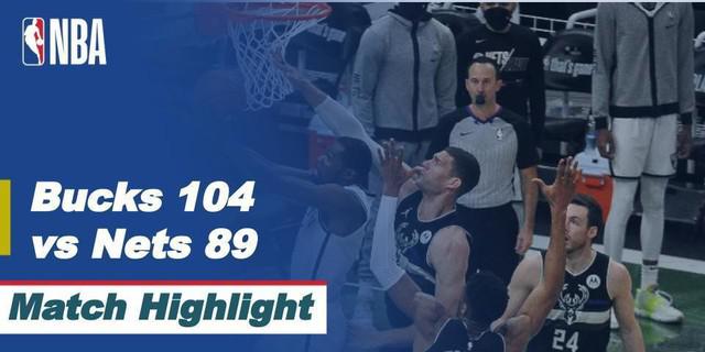 VIDEO: Semakin Seru Semifinal NBA Playoffs, Brooklyn Nets Vs Milwaukee Bucks Kini Imbang 3-3