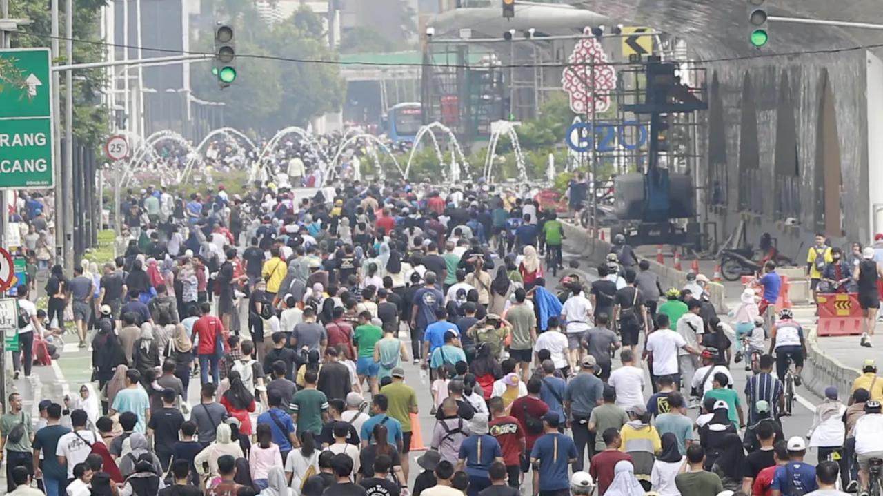 Udara Jakarta Lebih Buruk dari Delhi India di Minggu Pagi