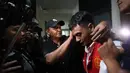 Vadel Badjideh usai mengikuti sidang pembacaan putusan terkait kasus pelecehan seksual dan aborsi terhadap anak artis Nikita Mirzani, Laura Meizani alias Lolly, di Pengadilan Negeri Jakarta Selatan, Rabu (1/10/2025). (Kapanlagi.com/Budy Santoso)