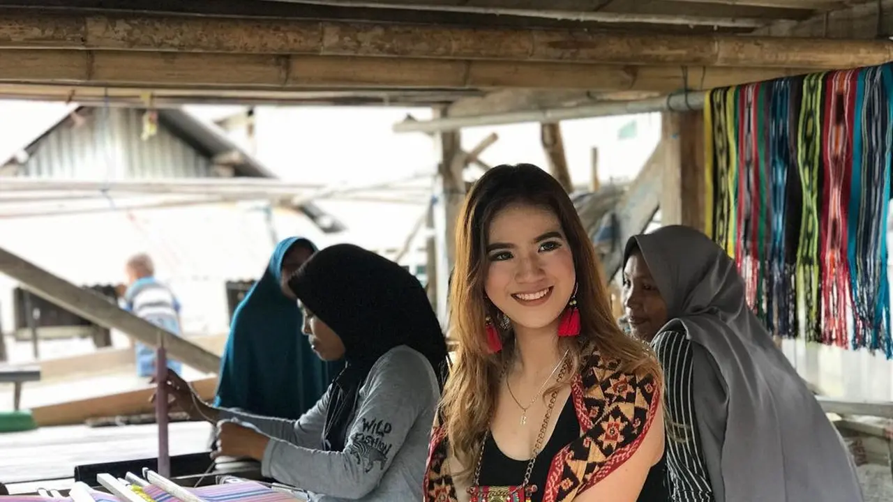 Pevoli yang juga kekasih Bagus Kahfi, Shella Bernadetha.