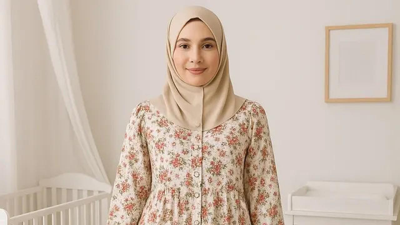 5 Rekomendasi Gamis Modern untuk Tubuh Mungil, Tampak Lebih Tinggi dan Proporsional