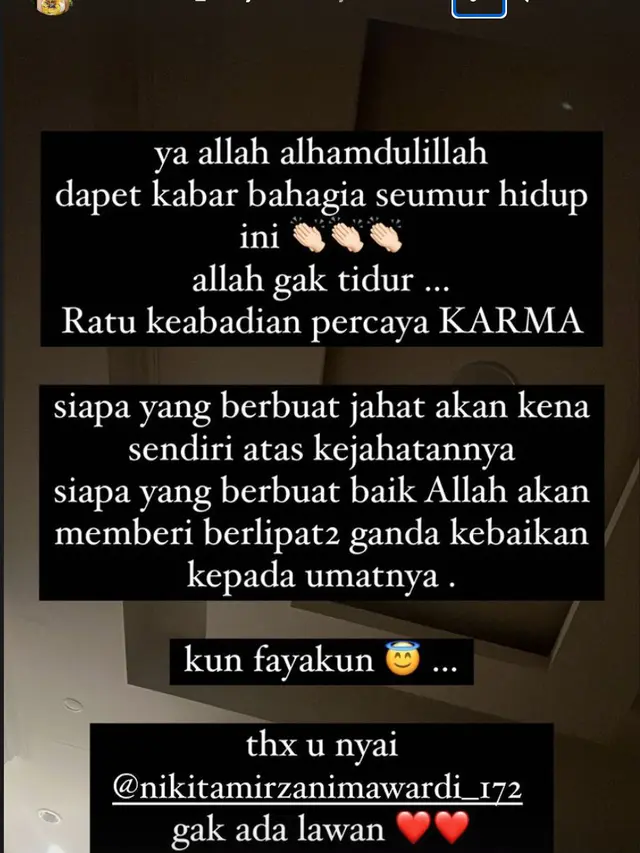 Unggahan Lucinta Luna. (Foto: Dok. Instagram @lucintaluna_manjalita)