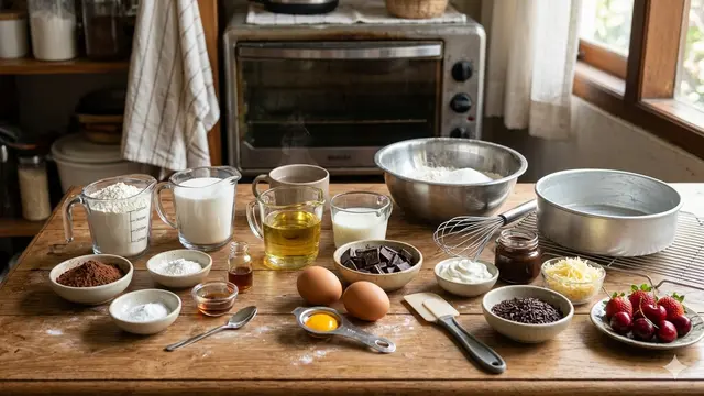 Kue Ultah Brownies (Foto: Gemini AI)