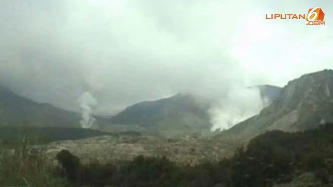 Sepekan Membara, Hutan di Gunung Papandayan Masih Terbakar