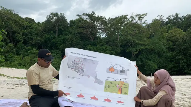 Wisata edukasi di Wedi Ireng, Banyuwangi.
