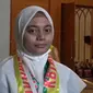 Devi Kusuma Wardani, jemaah haji termuda asal Jakarta. (Dok: Liputan6)