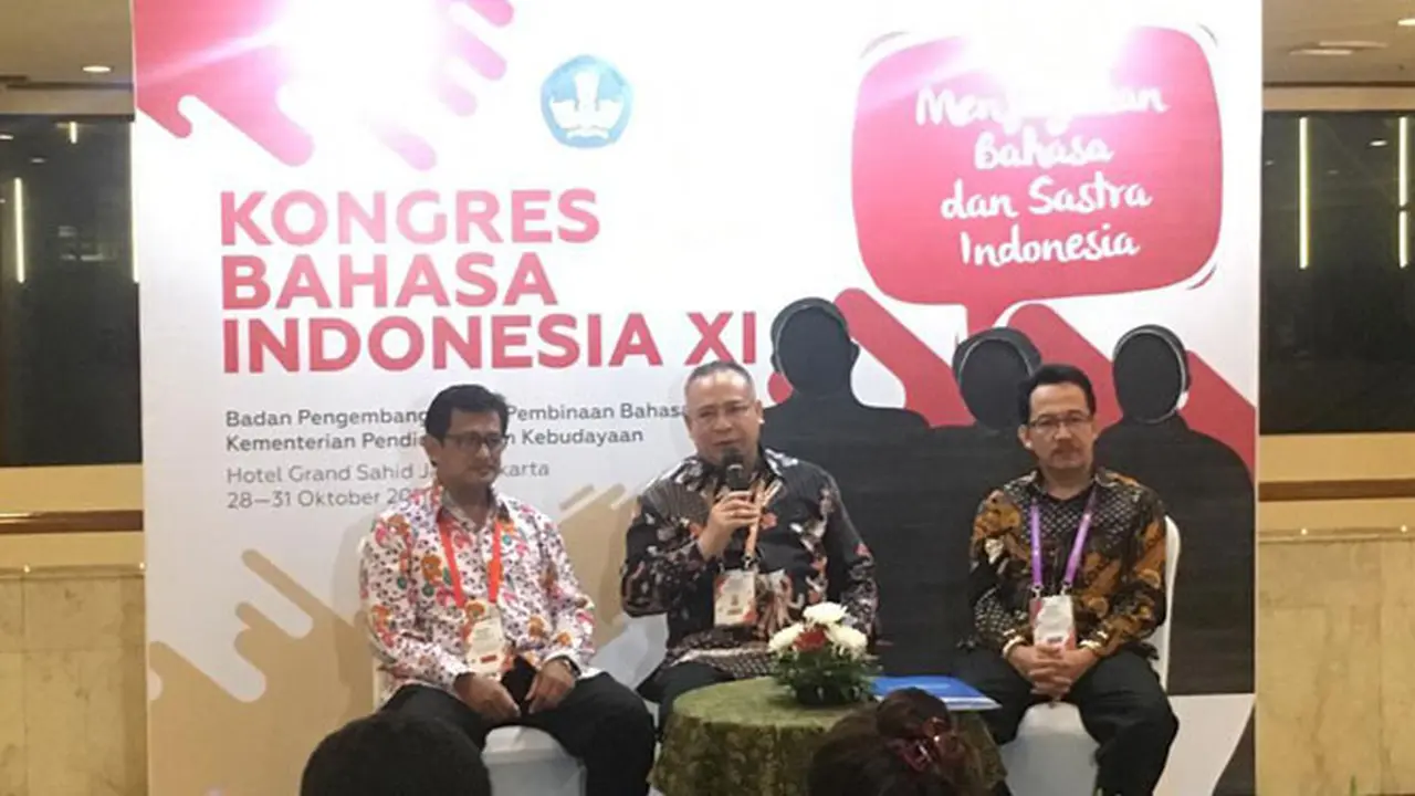 Badan Bahasa Terus Dorong Penggunaan Bahasa Indonesia di Ruang Publik