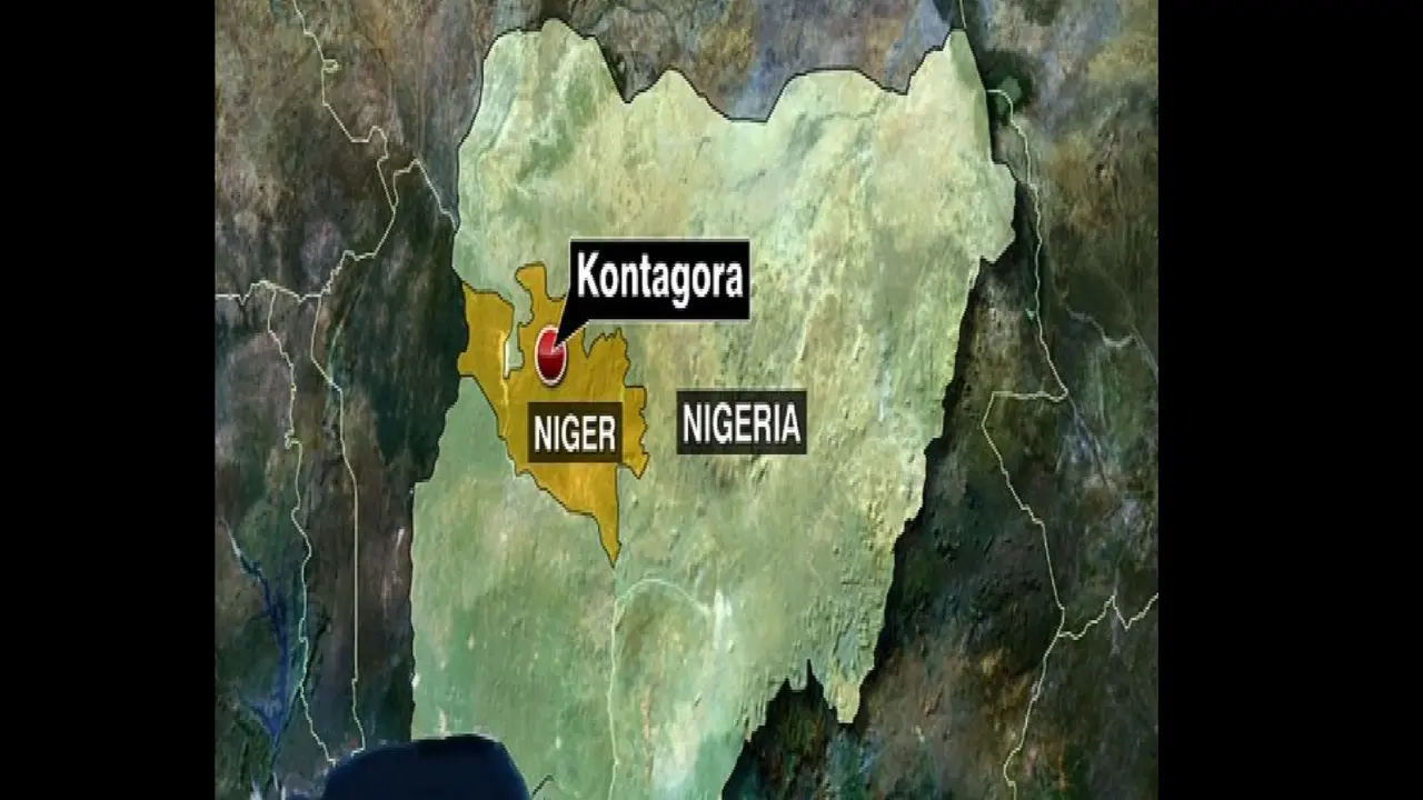 Lokasi bomber wanita ledakan di Nigeria. (CNN)