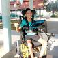 Penyandang disabilitas cerebral palsy Mohd Sayfullah. Foto: Tangkapan layar instagram artbysayfullah.