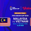 FIFA ASEAN Cup 2026 Bronze Final - Malaysia vs Vietnam: Momentum Kebangkitan dari Kedua Tim di Vidio