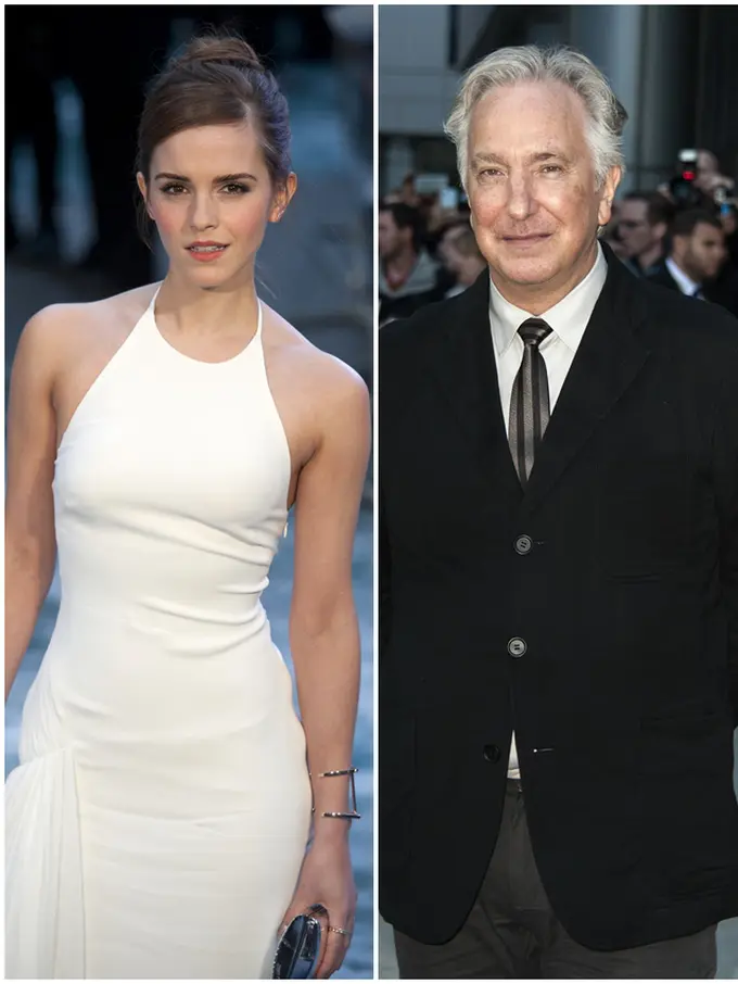 Emma Watson dan Alan Rickman