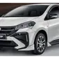 Wajah baru Peroda Myvi atau Daihatsu Sirion. (Gear Up)