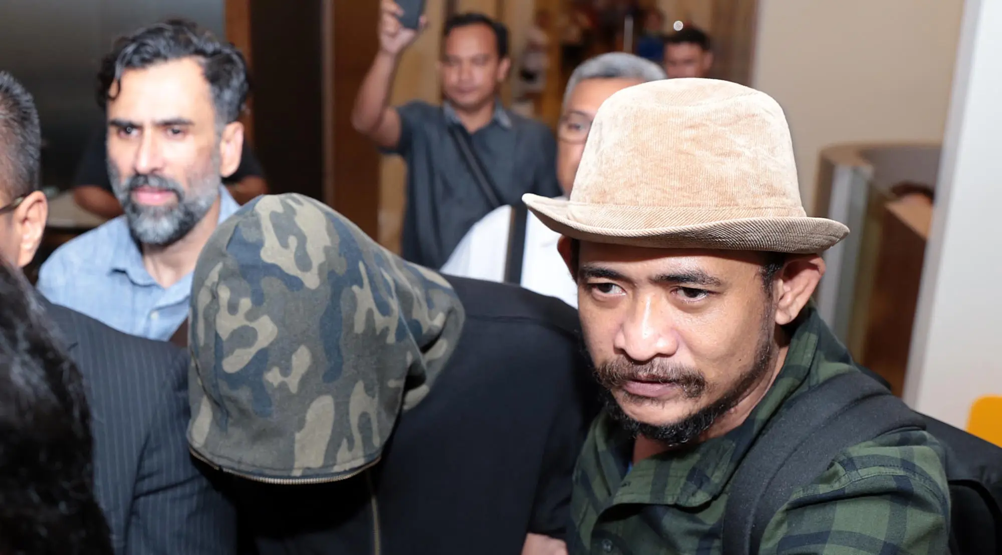 Axel Matthew anak artis senior Jeremy Thomas telah ditetapkan menjadi Tersangka. Dua alat bukti telah dipegang oleh polisi untuk penetapan anak sulung Jeremy Thomas. (Deki Prayoga/Bintang.com)