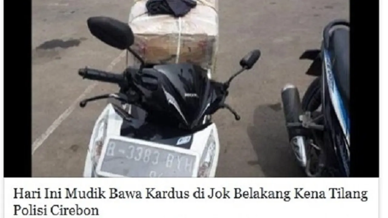 Cirebon Kota tilang
