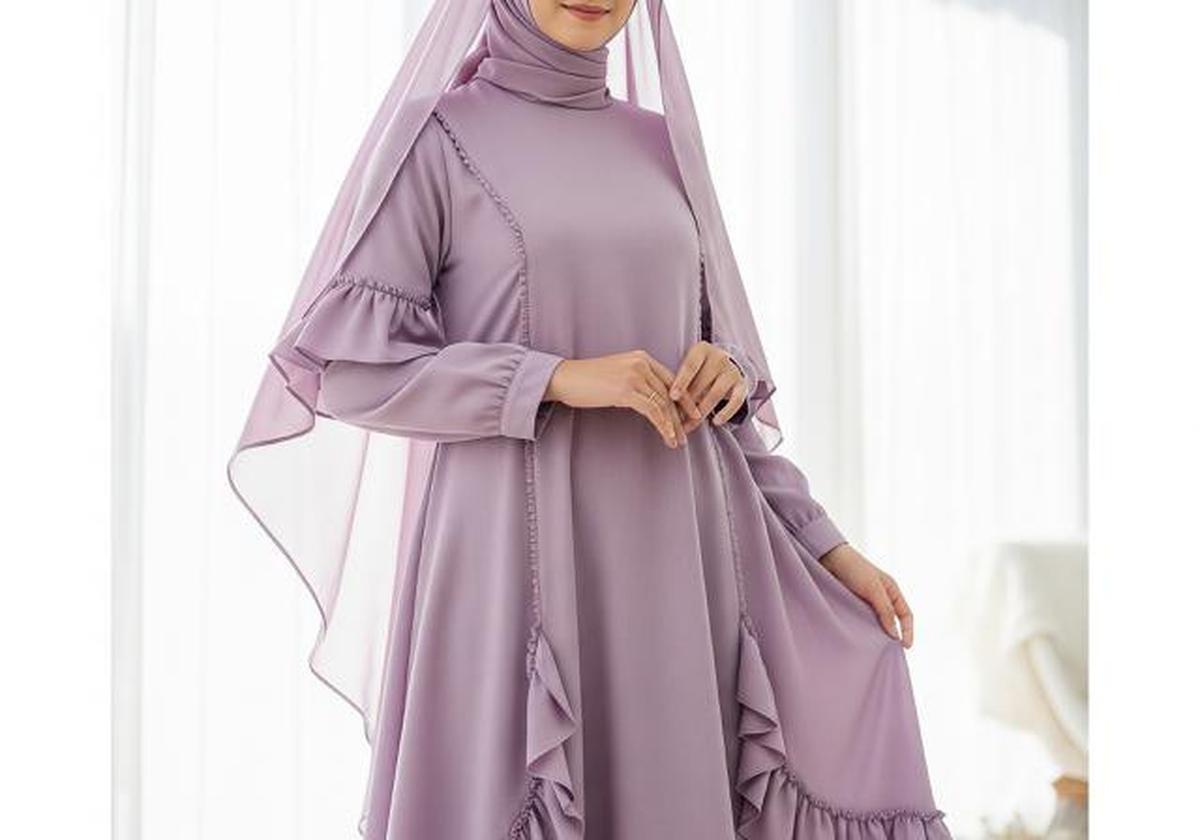 7 Model Gamis Terbaru Bahan Katun untuk Lebaran 2026, Nyaman Dipakai dan Tetap Stylish